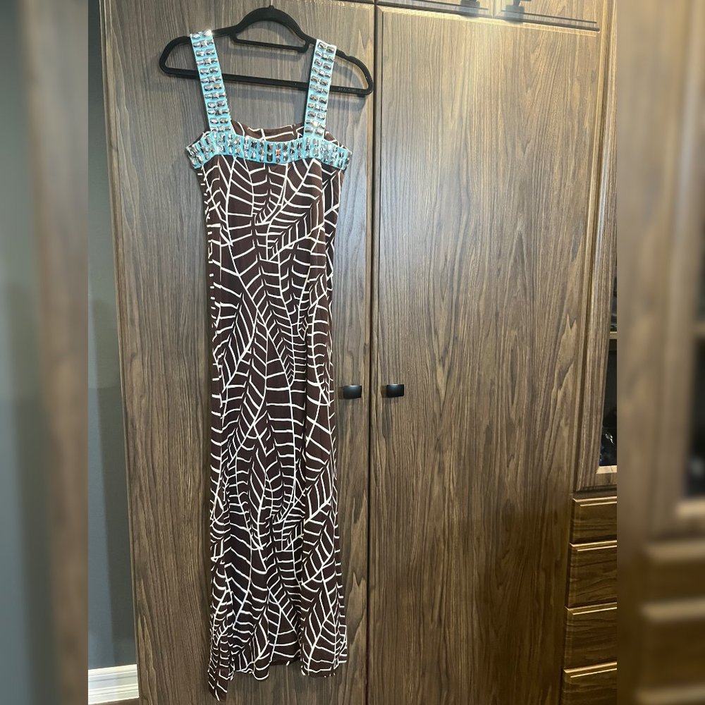 Tory Burch Silk Maxi Dress - Size XS